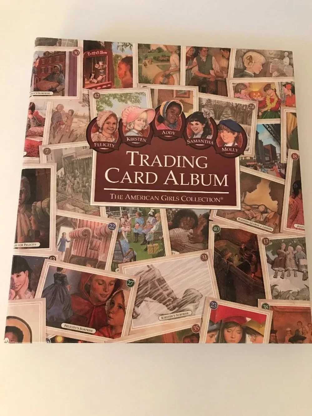 American Girl Trading Cards Album
